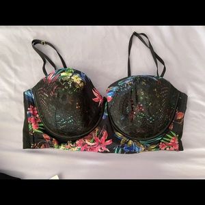 Lane Bryant long line strapless bra